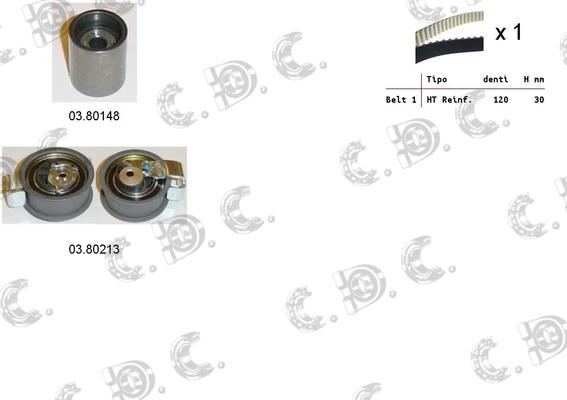 Autokit 04.5140 - Vaxt kəməri dəsti furqanavto.az