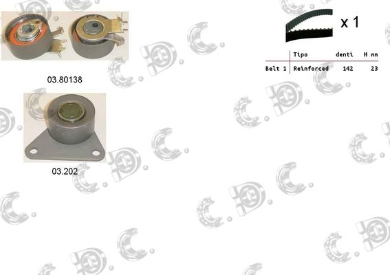 Autokit 04.5102 - Vaxt kəməri dəsti furqanavto.az