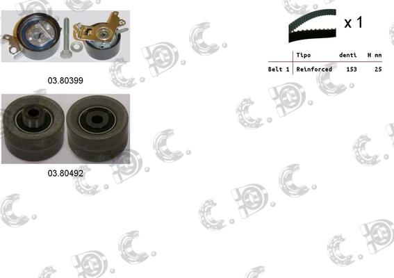 Autokit 04.5119 - Vaxt kəməri dəsti furqanavto.az