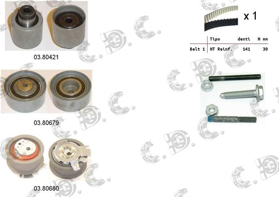 Autokit 04.5118 - Vaxt kəməri dəsti furqanavto.az