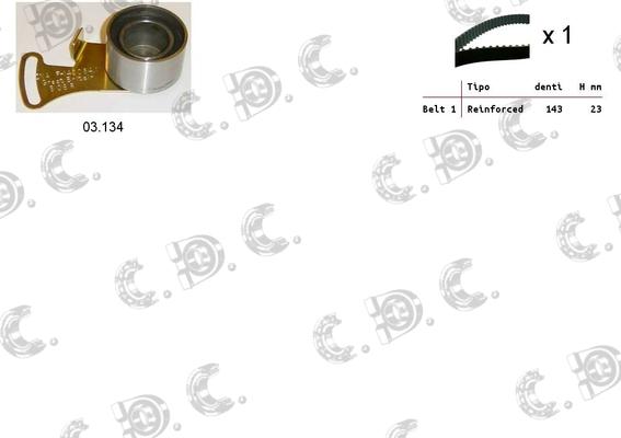 Autokit 04.5139 - Vaxt kəməri dəsti furqanavto.az