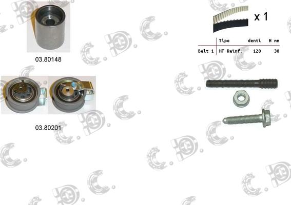 Autokit 04.5129 - Vaxt kəməri dəsti furqanavto.az