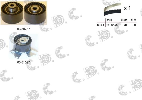 Autokit 04.5346 - Vaxt kəməri dəsti furqanavto.az