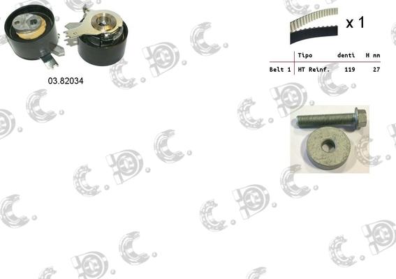 Autokit 04.5357 - Vaxt kəməri dəsti furqanavto.az