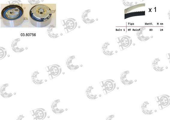 Autokit 04.5303 - Vaxt kəməri dəsti www.furqanavto.az