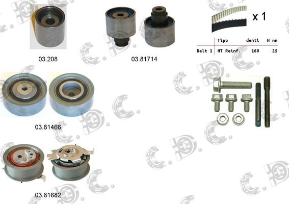 Autokit 04.5314 - Vaxt kəməri dəsti www.furqanavto.az