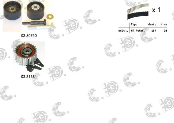 Autokit 04.5311 - Vaxt kəməri dəsti furqanavto.az