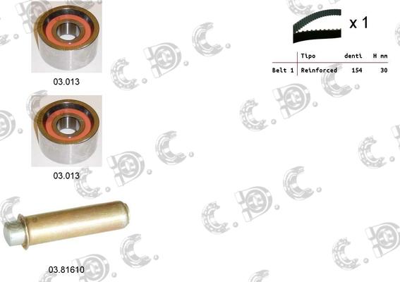 Autokit 04.5373 - Vaxt kəməri dəsti furqanavto.az