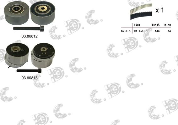 Autokit 04.5299 - Vaxt kəməri dəsti furqanavto.az