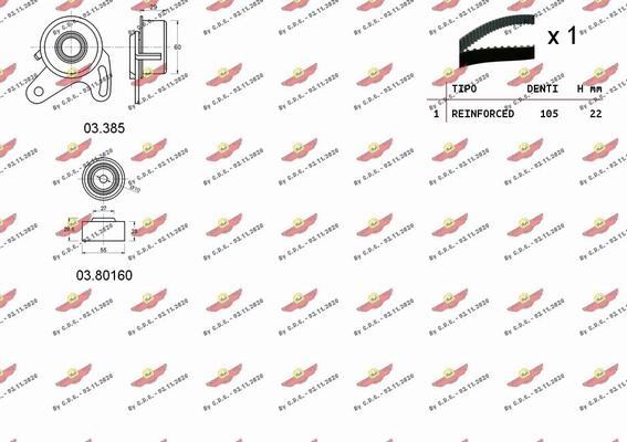 Autokit 04.5293 - Vaxt kəməri dəsti furqanavto.az