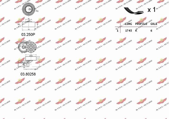 Autokit 06.0049 - V-yivli kəmər dəsti furqanavto.az