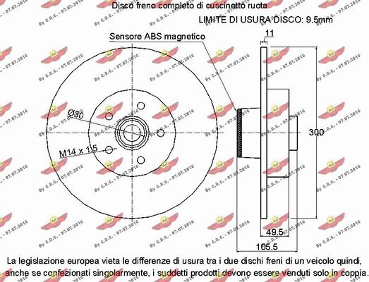 Autokit 01.98024 - Əyləc Diski furqanavto.az