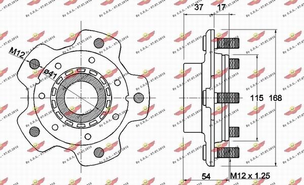 Autokit 01.98173 - Təkər qovşağı, podşipnik dəsti furqanavto.az