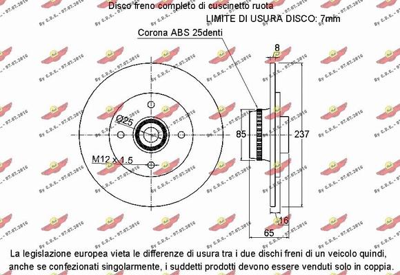 Autokit 01.97933 - Əyləc Diski furqanavto.az