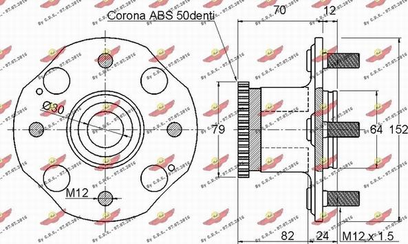 Autokit 01.97979 - Təkər qovşağı, podşipnik dəsti furqanavto.az