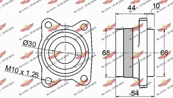 Autokit 01.97186 - Təkər qovşağı, podşipnik dəsti furqanavto.az