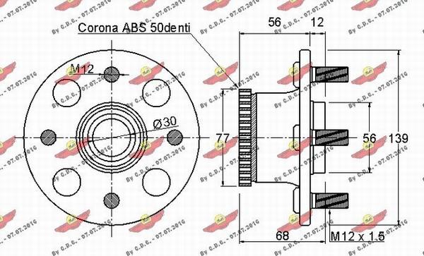 Autokit 01.97391 - Təkər qovşağı, podşipnik dəsti furqanavto.az