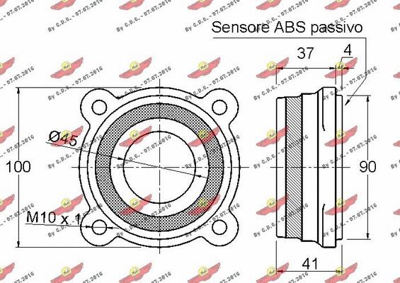 Autokit 01.863 - Təkər qovşağı, podşipnik dəsti furqanavto.az