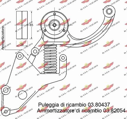 Autokit 03.80436 - Kəmər Dartıcı, v-yivli kəmər furqanavto.az