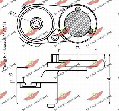 Autokit 03.80210 - Kəmər Dartıcı, v-yivli kəmər furqanavto.az