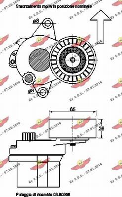 Autokit 03.81506 - Kəmər Dartıcı, v-yivli kəmər furqanavto.az