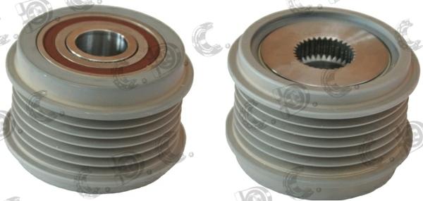 Autokit 03.81850 - Kasnak, alternator, sərbəst dönərli mufta www.furqanavto.az