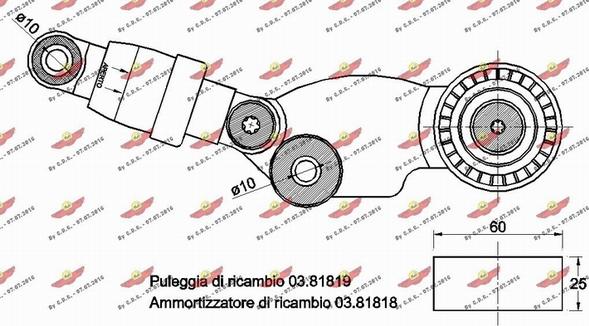 Autokit 03.81817 - Kəmər Dartıcı, v-yivli kəmər furqanavto.az