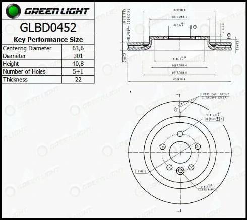 AutomotiveAdriado GLBD0452 - Əyləc Diski furqanavto.az