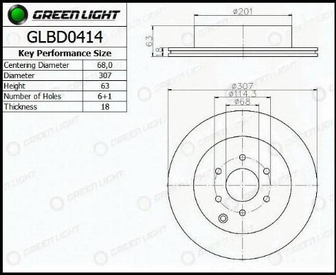 AutomotiveAdriado GLBD0414 - Əyləc Diski furqanavto.az