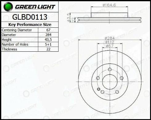 AutomotiveAdriado GLBD0113 - Əyləc Diski furqanavto.az