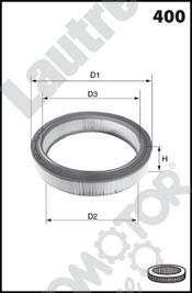 Automotor France LAT127 - Hava filtri furqanavto.az