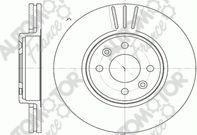 Automotor France PDC9446 - Əyləc Diski furqanavto.az