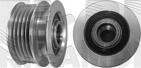 Autoteam A05672 - Kasnak, alternator, sərbəst dönərli mufta furqanavto.az