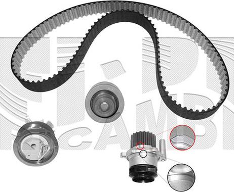 Autoteam KATW1263 - Su Pompası və Vaxt Kəməri Dəsti furqanavto.az