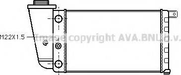 Ava Quality Cooling AB2006 - Radiator, mühərrikin soyudulması furqanavto.az