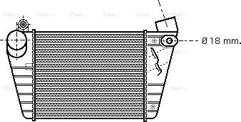 Ava Quality Cooling AI 4185 - Intercooler, şarj cihazı furqanavto.az