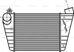 Ava Quality Cooling AI4172 - Intercooler, şarj cihazı furqanavto.az