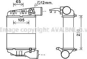 Ava Quality Cooling AI4369 - Intercooler, şarj cihazı furqanavto.az