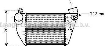 Ava Quality Cooling AI 4224 - Intercooler, şarj cihazı furqanavto.az