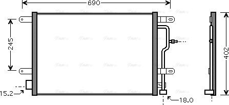 Ava Quality Cooling AI 5199 - Kondenser, kondisioner furqanavto.az