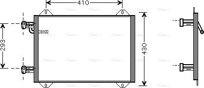 Ava Quality Cooling AI 5193 - Kondenser, kondisioner furqanavto.az