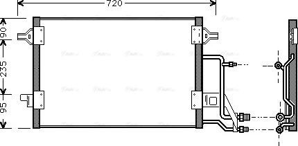 Ava Quality Cooling AI 5140 - Kondenser, kondisioner furqanavto.az