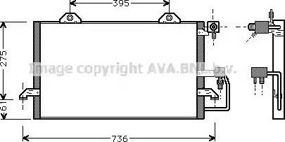 Ava Quality Cooling AI 5159 - Kondenser, kondisioner furqanavto.az