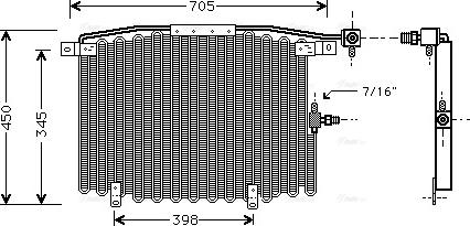 Ava Quality Cooling AI 5115 - Kondenser, kondisioner furqanavto.az