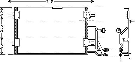 Ava Quality Cooling AI 5116 - Kondenser, kondisioner furqanavto.az