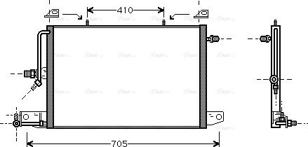 Ava Quality Cooling AI 5117 - Kondenser, kondisioner furqanavto.az