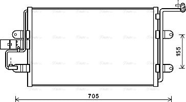 Ava Quality Cooling AI 5130 - Kondenser, kondisioner furqanavto.az