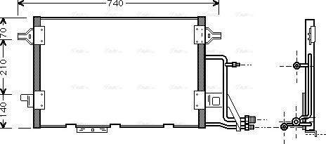 Ava Quality Cooling AI 5137 - Kondenser, kondisioner furqanavto.az