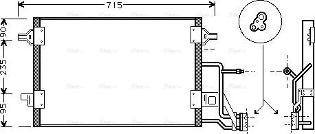 Ava Quality Cooling AI 5173 - Kondenser, kondisioner furqanavto.az