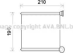 Ava Quality Cooling AI6385 - İstilik dəyişdiricisi, daxili isitmə furqanavto.az